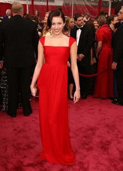 Miley Cyrus at event of The 80th Annual Academy Awards