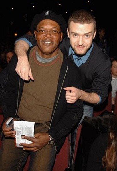 Samuel L. Jackson and Justin Timberlake at event of Black Snake Moan