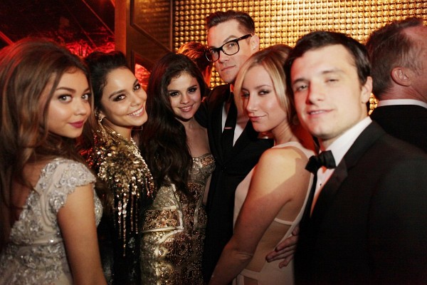 Sarah Hyland, Ashley Tisdale, Vanessa Hudgens, Josh Hutcherson and Selena Gomez