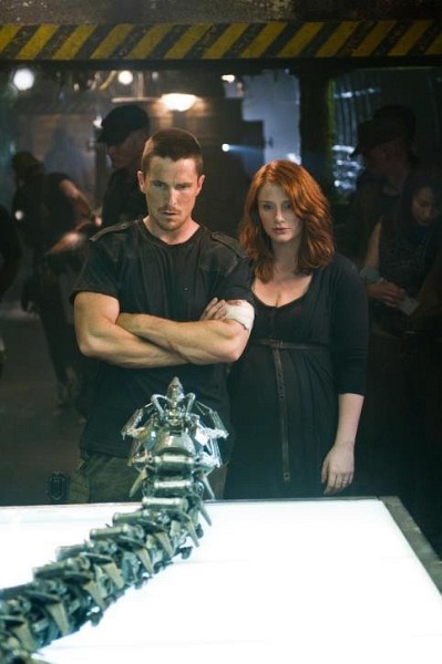 Still of Christian Bale and Bryce Dallas Howard in Terminator Salvation