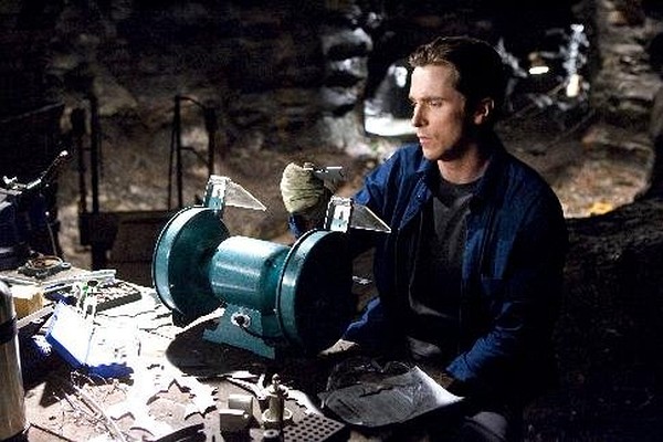 Still of Christian Bale in Batman Begins