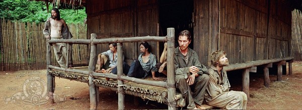 Still of Christian Bale, Jeremy Davies and Steve Zahn in Rescue Dawn