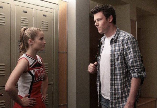 Still of Cory Monteith and Dianna Agron in Glee
