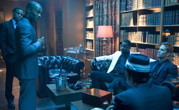 Still of Idris Elba, Paul Walker, Michael Ealy and T.I. in Takers