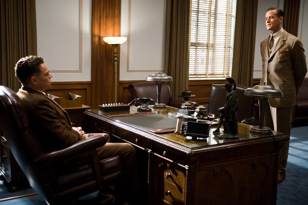 Still of Leonardo DiCaprio and Armie Hammer in J. Edgar