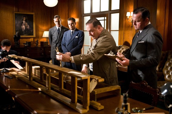 Still of Leonardo DiCaprio and Armie Hammer in J. Edgar