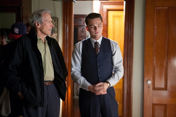 Still of Leonardo DiCaprio and Clint Eastwood in J. Edgar
