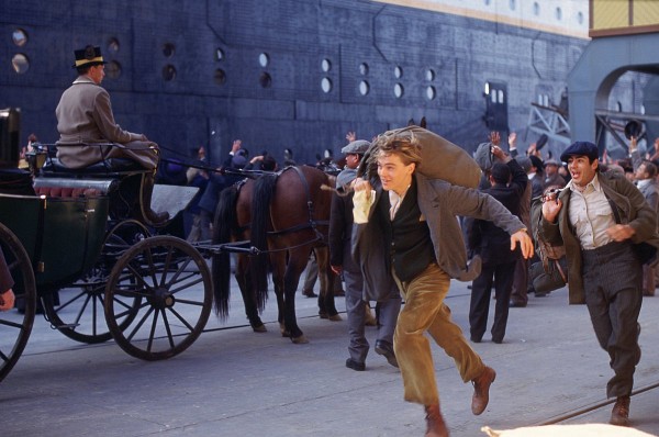 Still of Leonardo DiCaprio and Danny Nucci in Titanic Still of Leonardo DiCaprio and Danny Nucci in Titanic