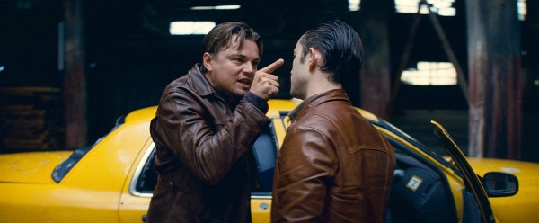 Still of Leonardo DiCaprio and Joseph Gordon-Levitt in Inception