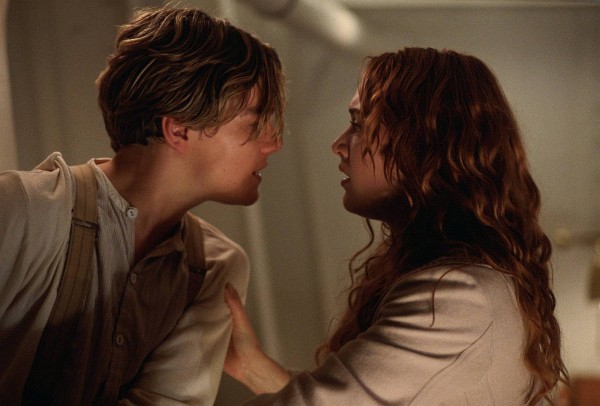 Still of Leonardo DiCaprio and Kate Winslet in Titanic