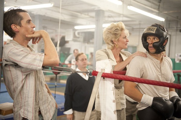 Still of Mark Wahlberg, Christian Bale and Melissa Leo in The Fighter
