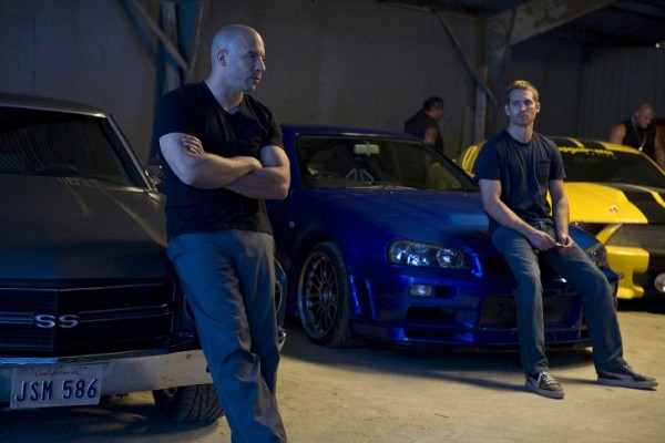 Still of Vin Diesel and Paul Walker in Fast & Furious