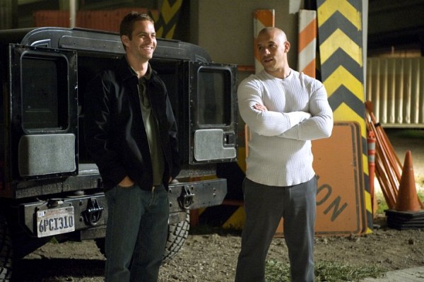 Still of Vin Diesel and Paul Walker in Fast & Furious