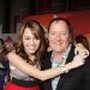 John Lasseter and Miley Cyrus at event of Bolt