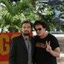 Leonardo DiCaprio and Quentin Tarantino at event of Django Unchained