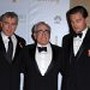 Robert De Niro, Leonardo DiCaprio and Martin Scorsese