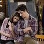 Still of David Henrie and Selena Gomez in Wizards of Waverly Place